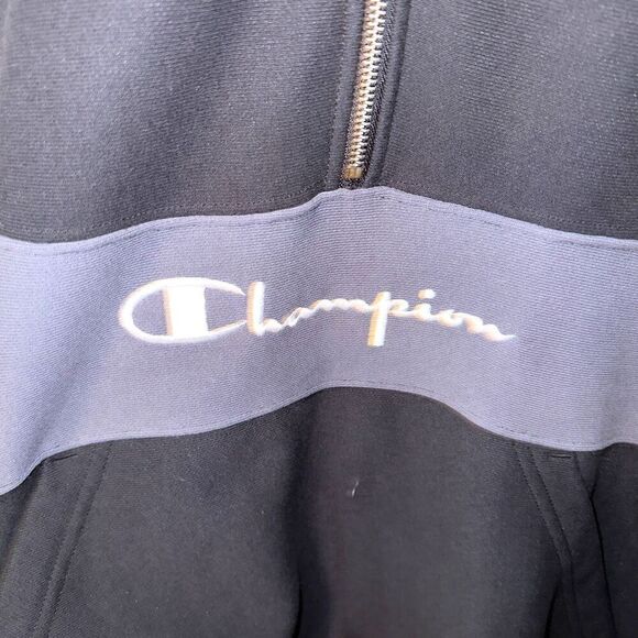 Champion Reverse Weave 1/4 Zip Embroidered Sweatshirt Sz XL - Picture 5 of 10